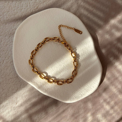 Golden Pulse Bracelet