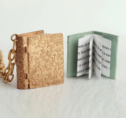 Victorian Story Book Locket