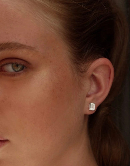 Little Pantheon Earrings Silver