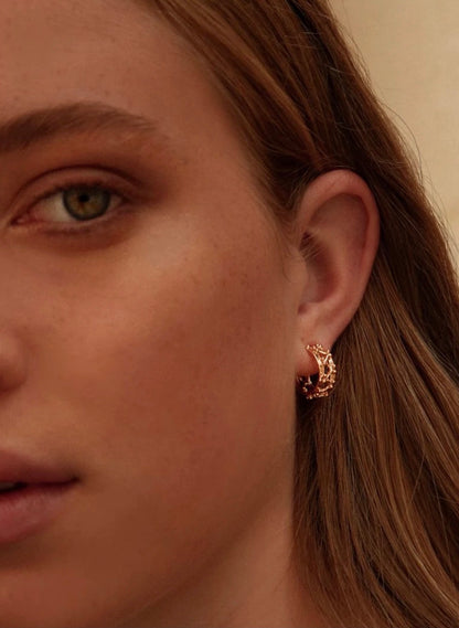 Little Beams Hoop Earrings