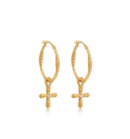 Universal Balance Hoop Earring