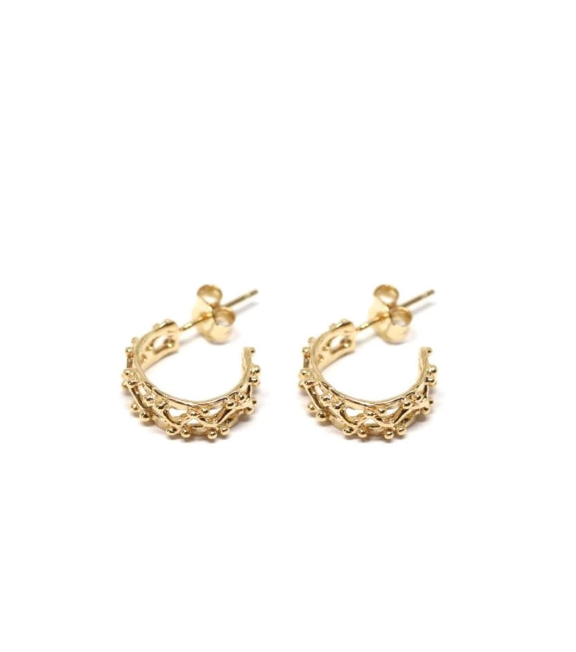 Little Beams Hoop Earrings