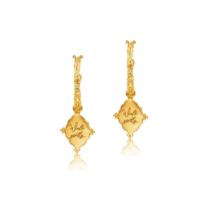 Gentle Devotion Hoop Earring