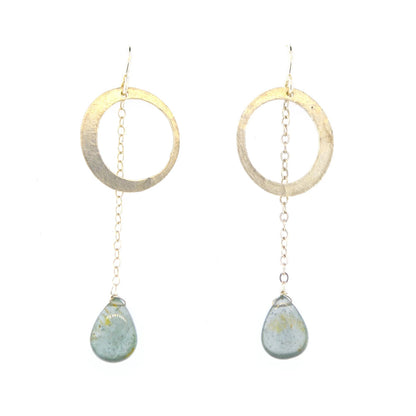FALLING DEW EARRINGS - STERLING SILVER