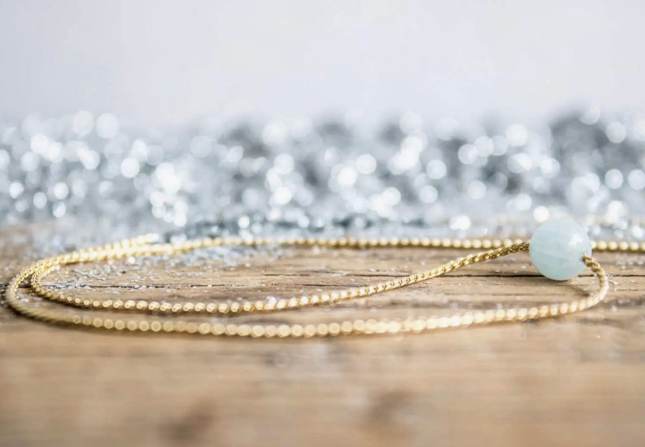 PALE BLUE DOT PENDANT