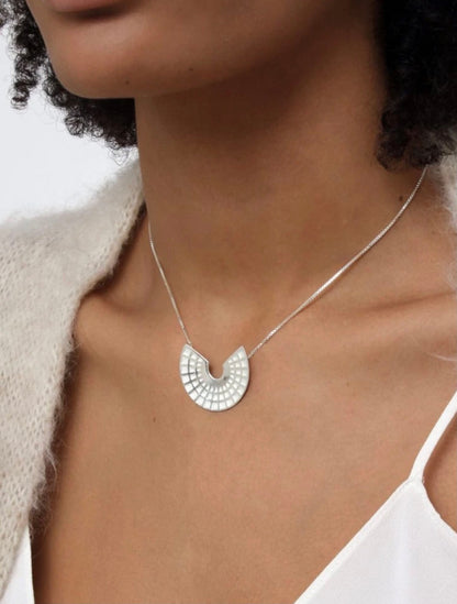 Pantheon Pendant Silver