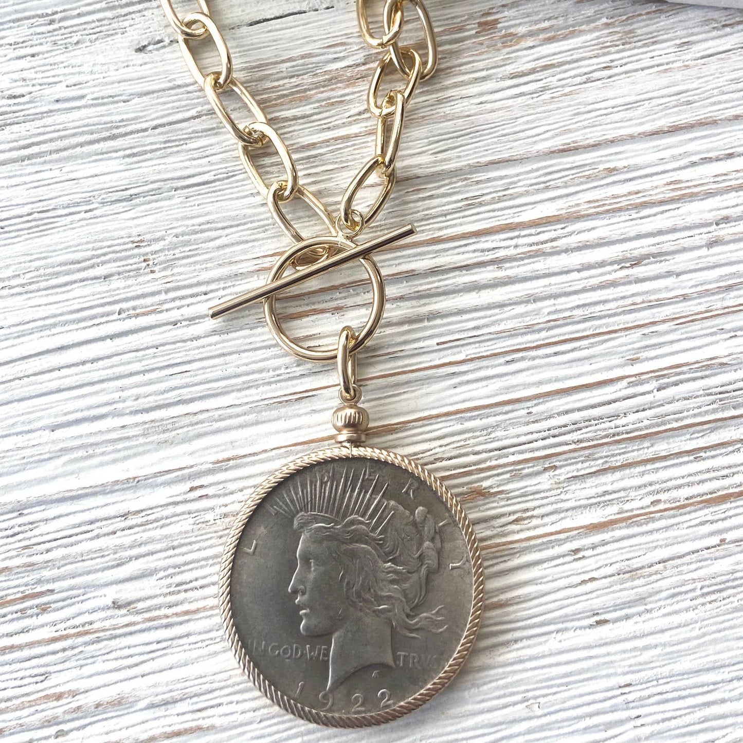 Coin Medallion Necklace