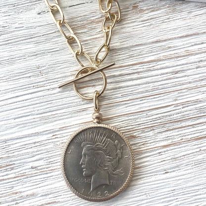 Coin Medallion Necklace