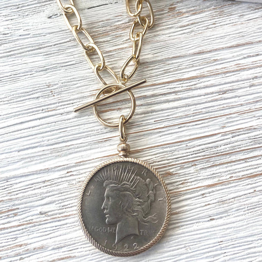 Coin Medallion Necklace
