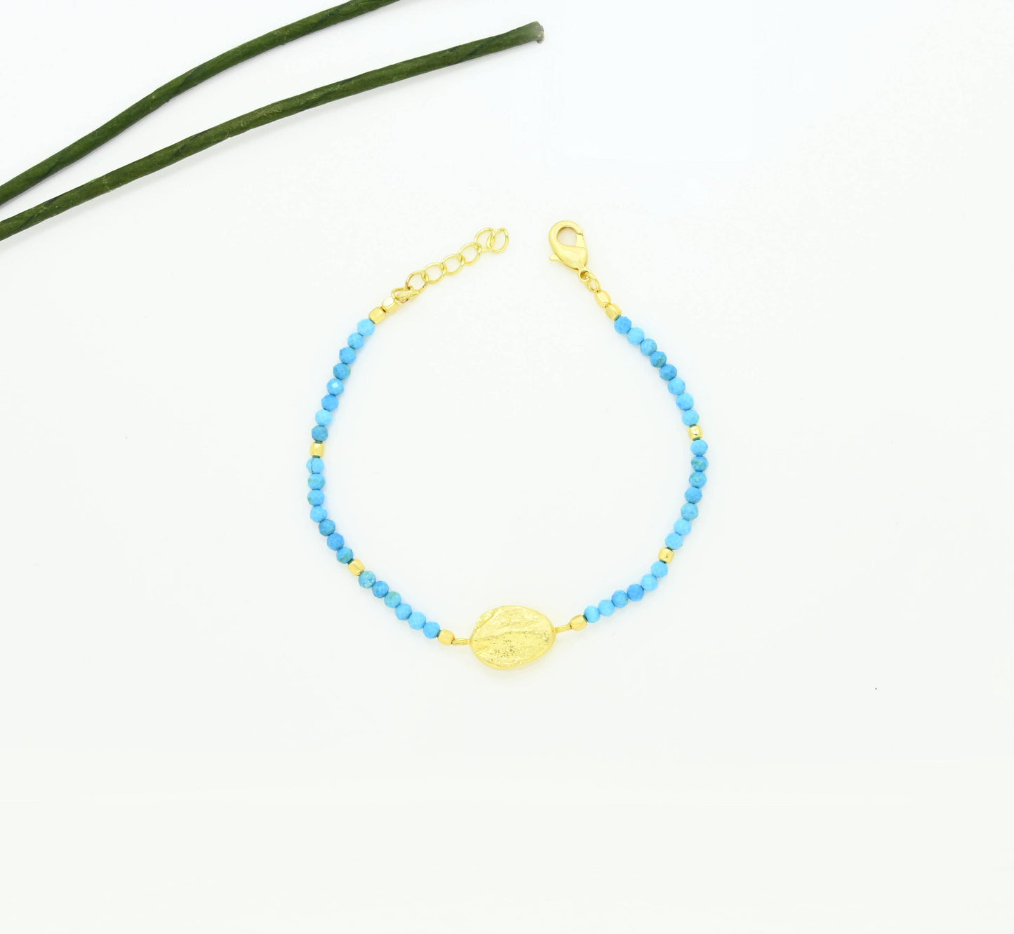 Blue Turquoise  Bracelet