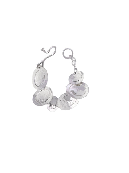 STERLING SILVER ETERNAL OVAL BRACELET