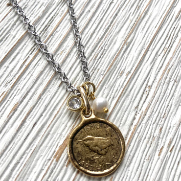 Farthing Coin Necklace